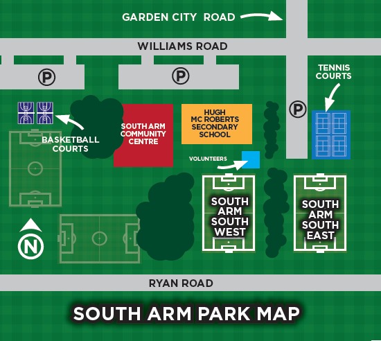 South Arm Park Map