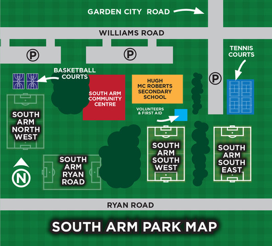 South Arm Park Map